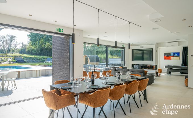 Luxe villa in Assesse voor 14 personen in de Ardennen