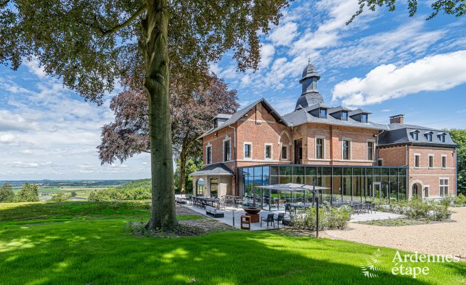 Luxueus kasteel met zwembad en wellness in Aubel, Ardennen