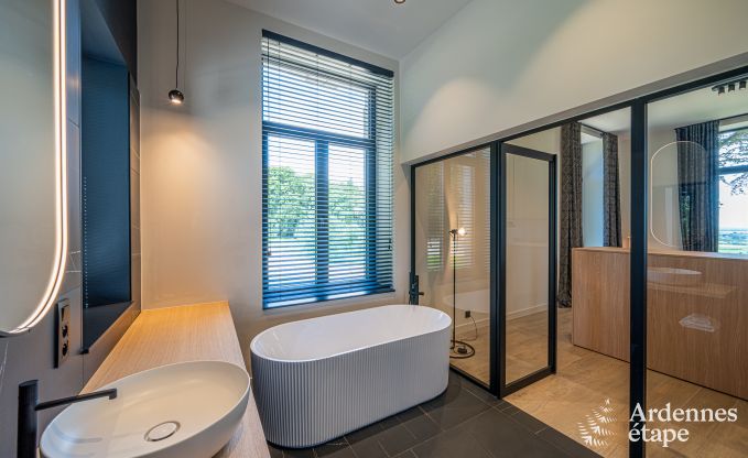 Luxe villa met binnenzwembad en wellness in Aubel, Ardennen