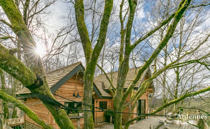 Unieke boomhut in Bertrix voor 4/6 personen in de Ardennen