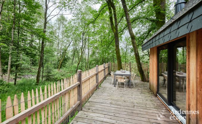 Boomhut in Bertrix, Ardennen