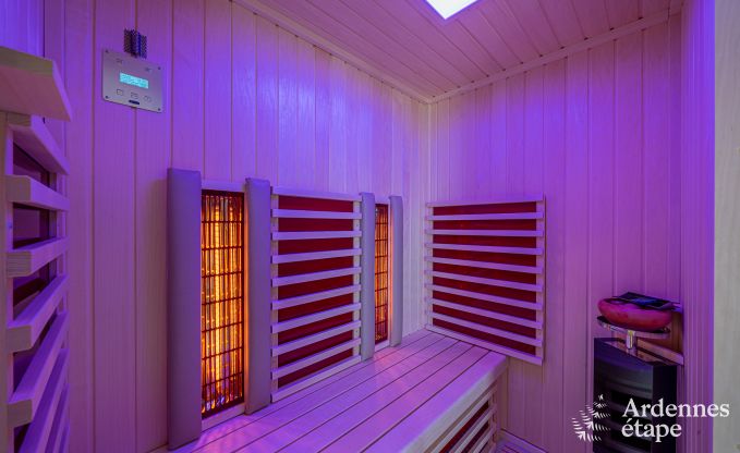 Luxueuze vakantievilla met sauna in Bertrix, Ardennen