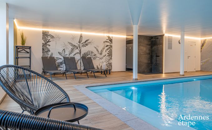 Comfortabel vakantiehuis met binnenzwembad in Bertrix, Ardennen