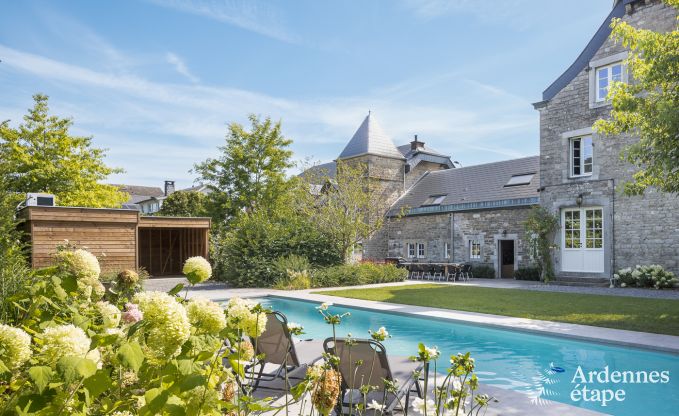 Luxe villa in Hamoir voor 28 personen in de Ardennen