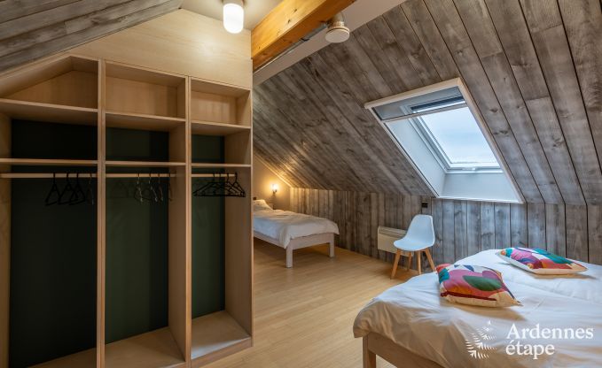 luxe villa in Houffalize: accommodatie voor 18 personen met zwembad, sauna en priv tuin in de Ardennen