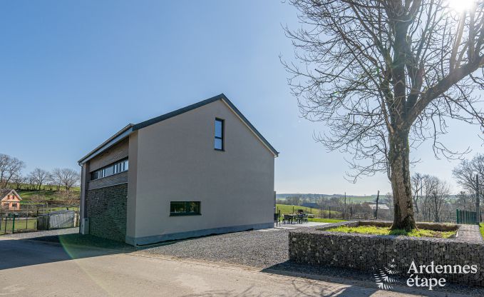 Luxueuze en hondvriendelijke vakantiewoning met zwembad  in Sainte-Ode, Ardennen