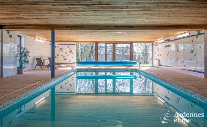 Luxueuze en hondvriendelijke vakantiewoning met zwembad  in Sainte-Ode, Ardennen