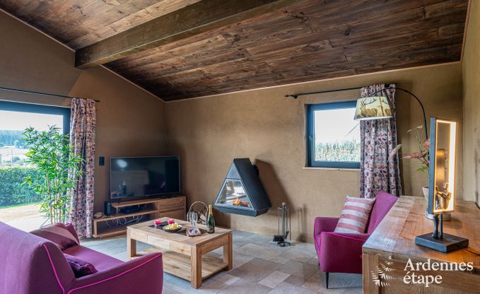 Romantische chalet voor 2 in Saint-Jacques, Trois-Ponts, Hoge Venen