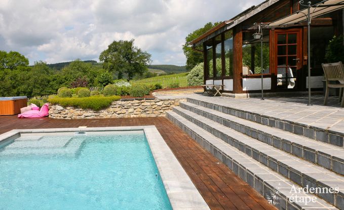 Luxe villa in Trois-Ponts voor 9 personen in de Ardennen