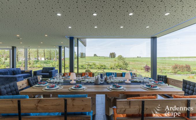 Luxe villa in Vaux-sur-sre voor 12 personen in de Ardennen