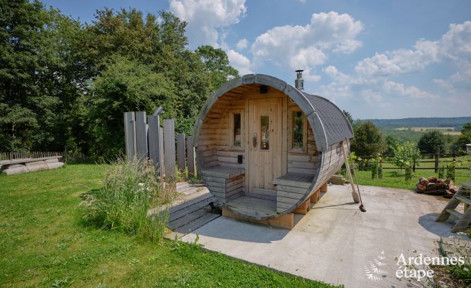 Comfortabele vakantiewoning voor 10 personen in Villers-en-Fagne met sauna en houtkachel