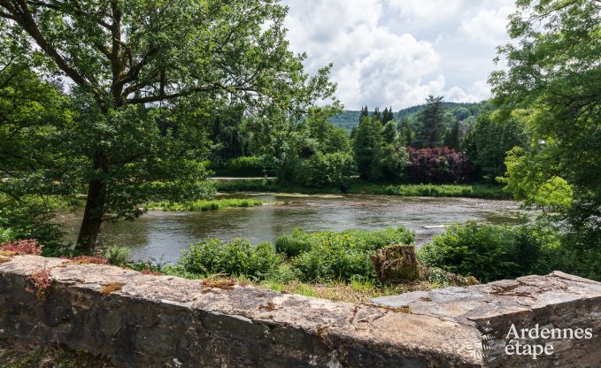 Geniet van een adembenemend verblijf in ons vakantiehuis voor 8 personen met rivierlocatie in Vresse-sur-Semois