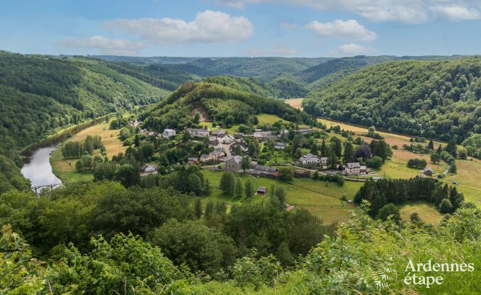 Geniet van een adembenemend verblijf in ons vakantiehuis voor 8 personen met rivierlocatie in Vresse-sur-Semois